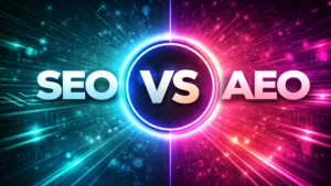 SEO vs AEO comparison for businesses in Kottakkal